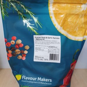 Flavour Makers Tuscan Herb and Garlic Sprinkle 2.5kgs
