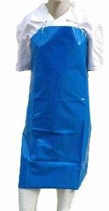 Apron Polyurethane with Strap and Clip (Blue)