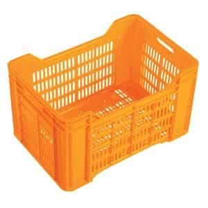 Nally Orange Vented Crate IH037