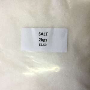 Salt Fine 2kg Bag