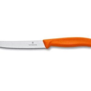 Victorinox Steak and Tomato Orange Handle Knife