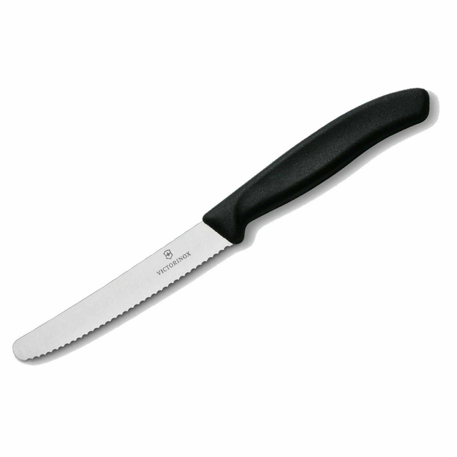 Victorinox Steak and Tomato Black Handle Knife