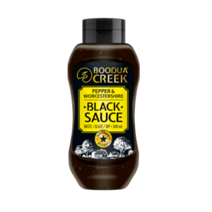 Boodua Creek Pepper and Worcestershire Black Sauce 500ml