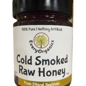 EveryOrganics Cold Smoked Raw Honey 375g