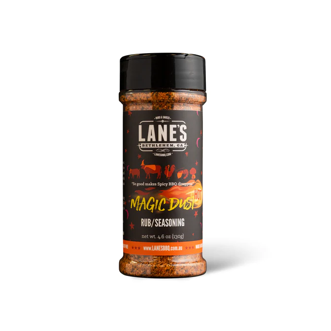 Lane’s Magic Dust HOT Rub/Seasoning 130g
