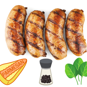 Denco Parmesan Pepper and Spinach Sausage Meal 1.25kgs GF*